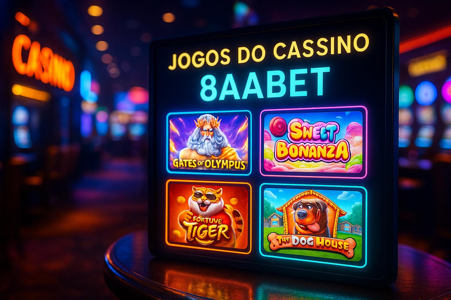 Jogos de cassino online inovadores e emocionantes na 8AABET