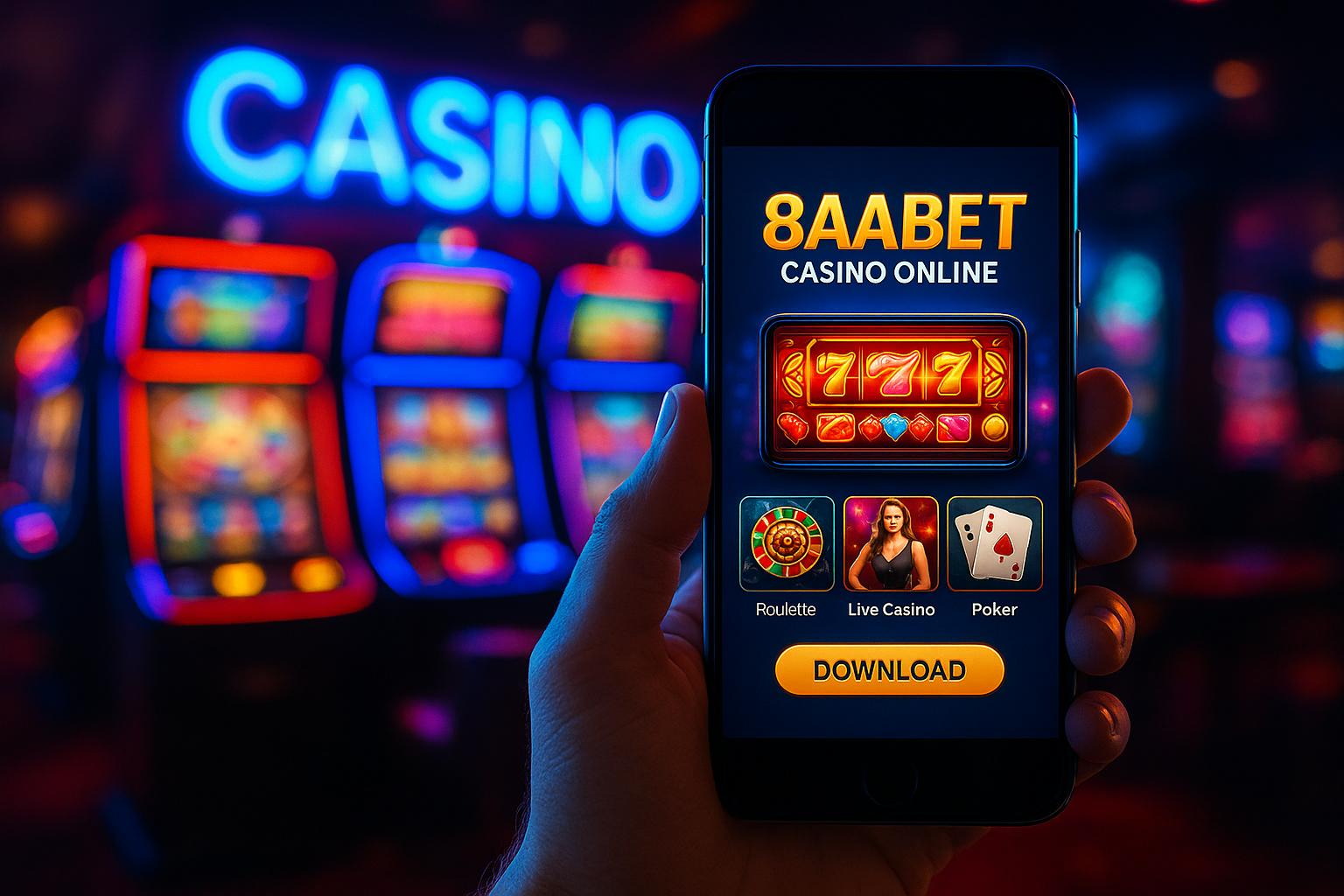 Baixar o 8AABET Cassino App